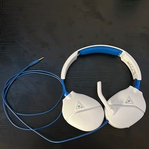 Turtle Beach Recon 70 Wired Gaming Headset, Blue & White